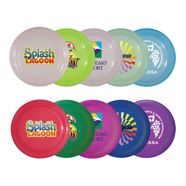 TA8045935 9" Sun Fun Value Flying Saucer with Full Color Digital Imprint